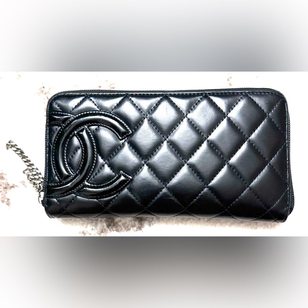 Chanel CC Cambon Ligne Zippy Wallet